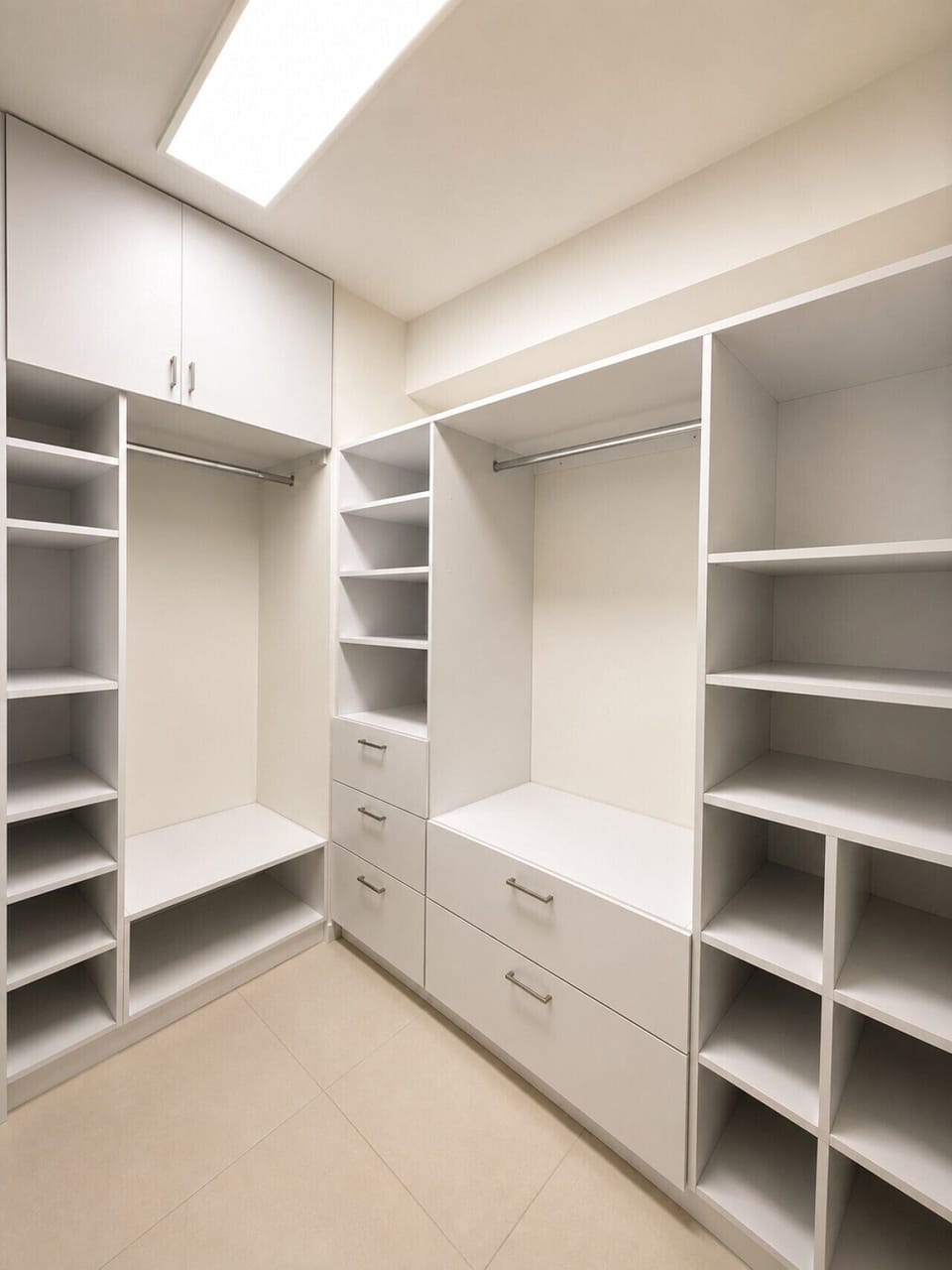 Walk-in clóset de la recámara principal