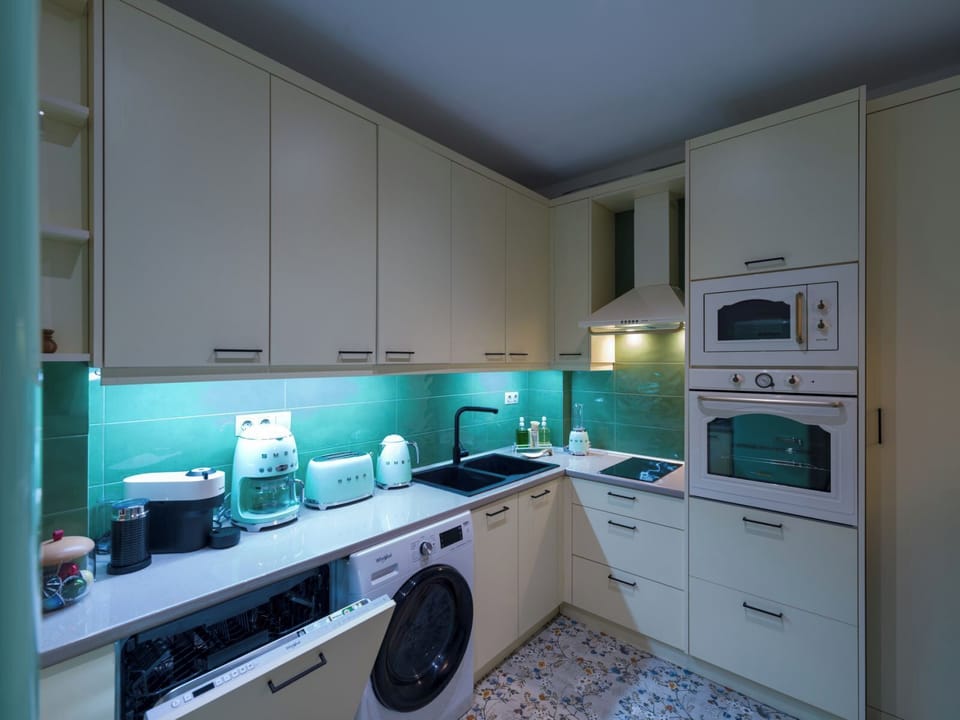A fully equipped kitchen, thoughtfully designed for everything you need