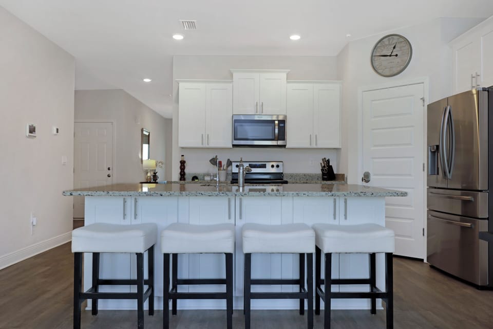 Kitchen with Bar Seating