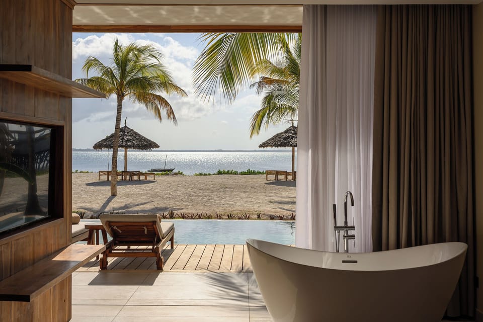 Step into a clean, welcoming bathroom and get ready for your next adventure.