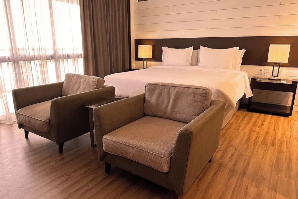 Bedroom. Interior and views may vary based on location and availability.