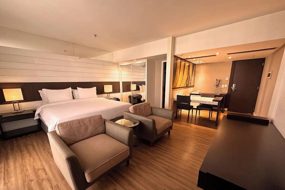Bedroom. Interior and views may vary based on location and availability.