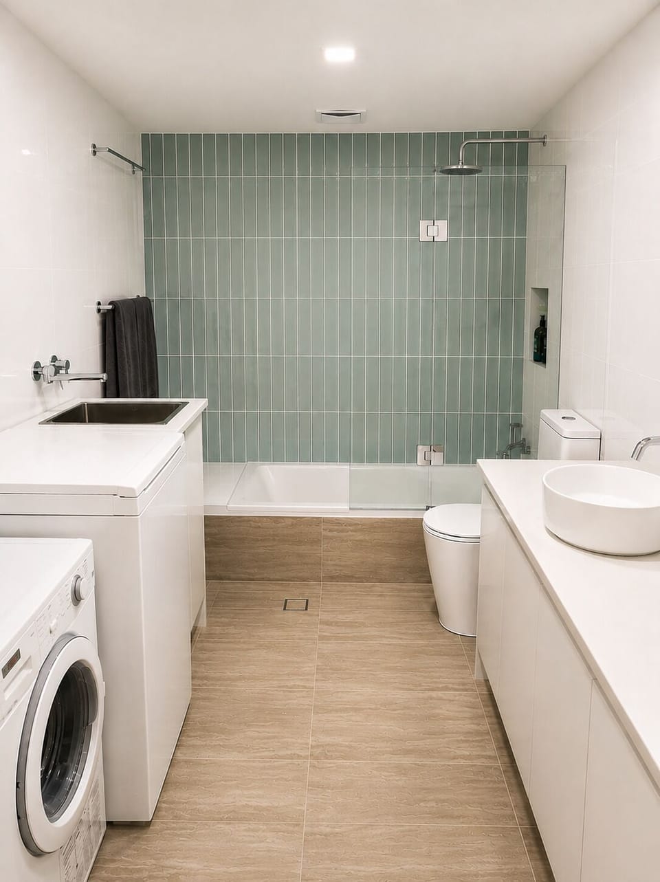 Laundry- washer and dryer