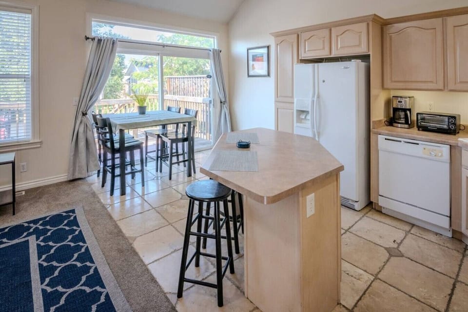 Open kitchen and Living area