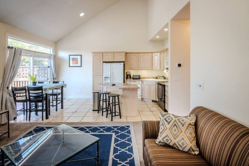 Open kitchen and Living area