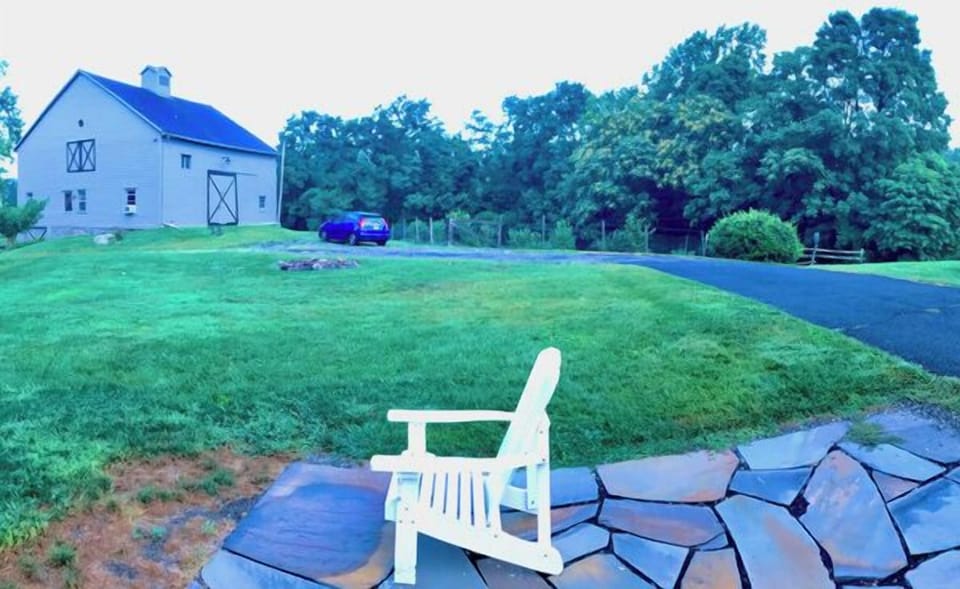 Your two bedroom apartment is in a large barn that includes a separate  1 bedroom apartment