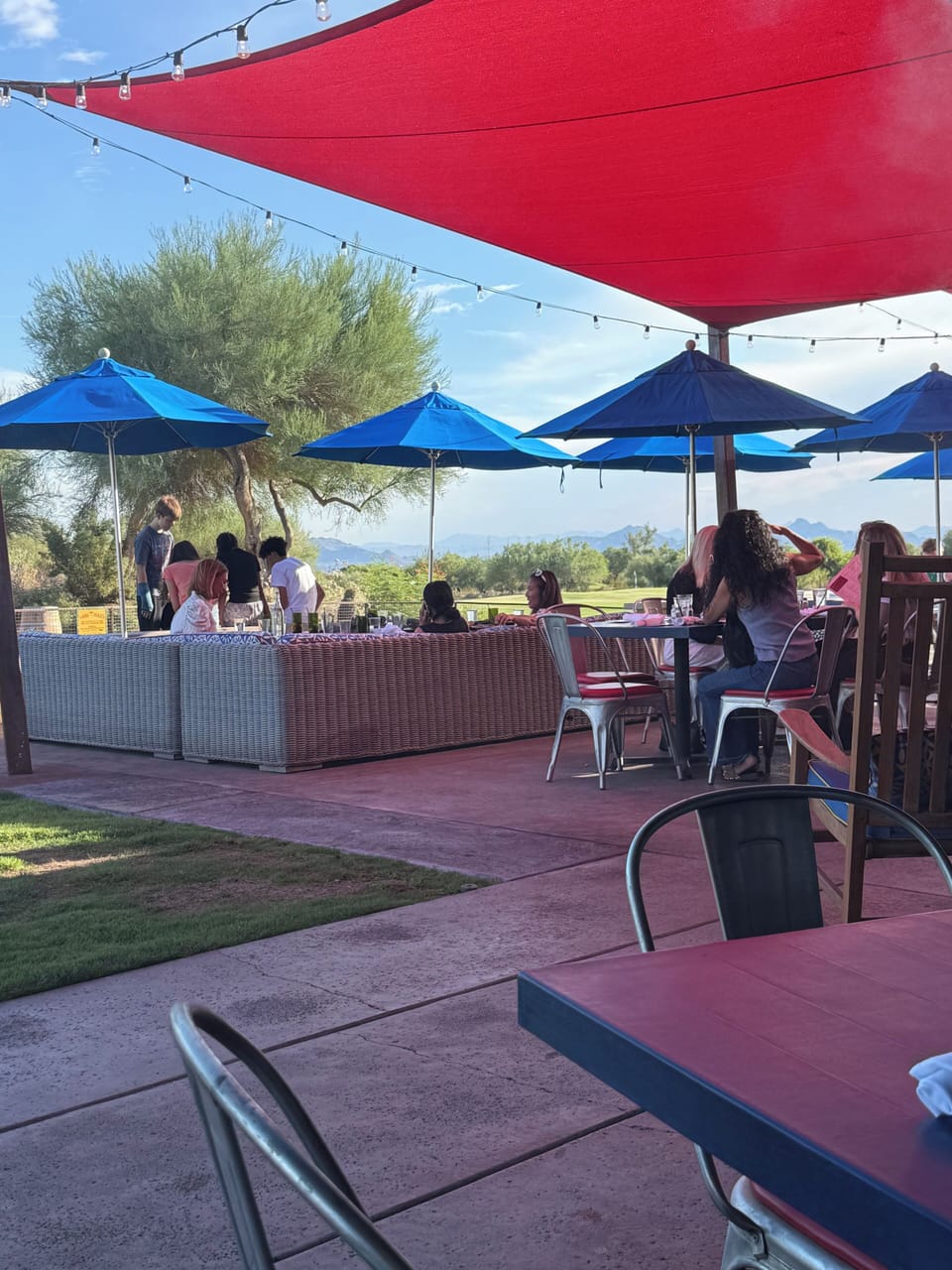 Outdoor dining