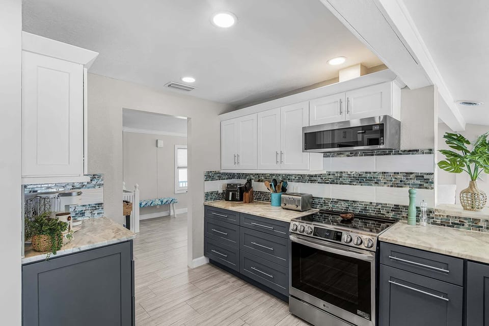 Kitchen With Stainless Steel Appliances