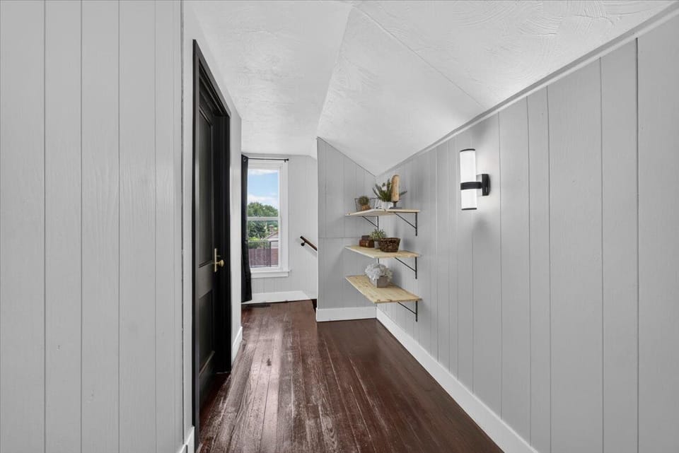 Another view of the upstairs hallway.