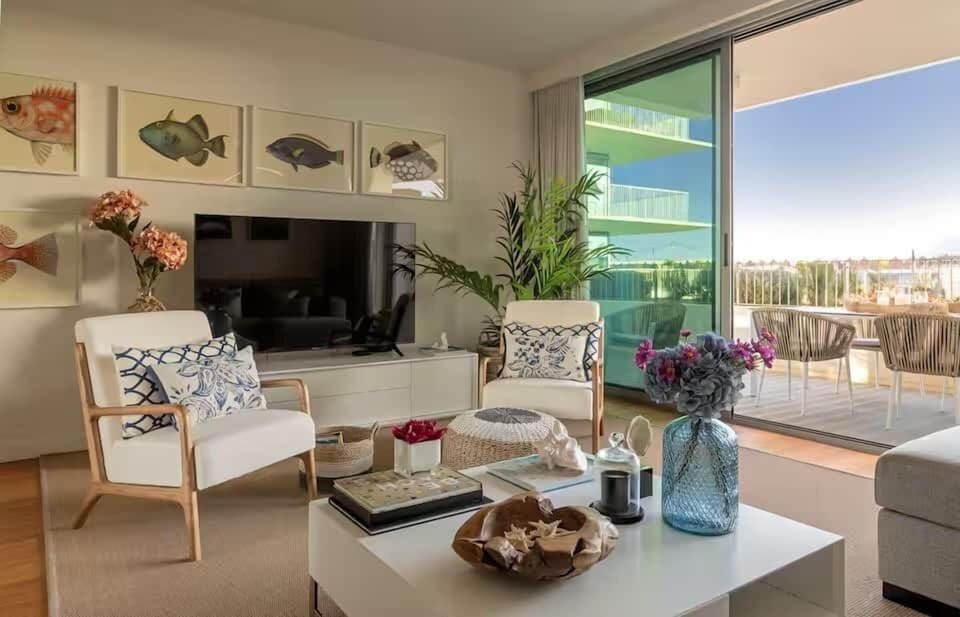 bliss & breeze - living room