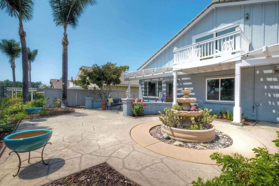 Soak up the scenery and enjoy peaceful moments in this beautiful backyard retreat
