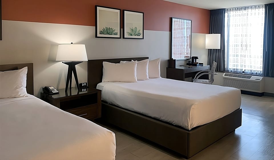Rest easy with generous space between beds for privacy.