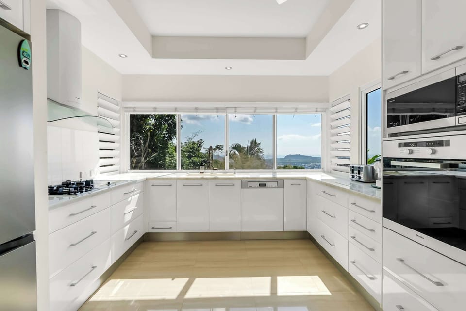 Cook with ease in the well-equipped kitchen, offering quality appliances and ample preparation space for everything from simple breakfasts to family feasts.