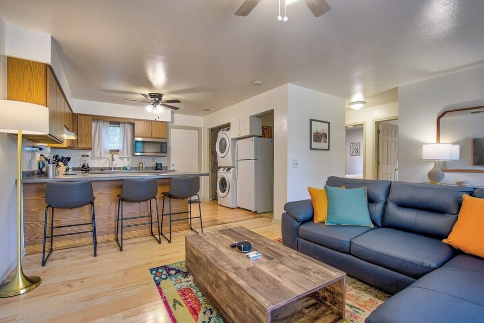 Curl up and get comfortable in our charming living room