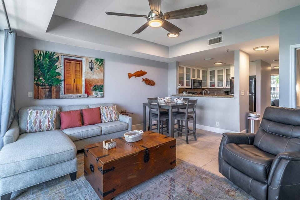 Combo Living/Dining Room with easy access to the kitchen