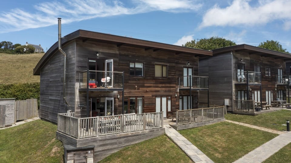 Anemone holiday home near Porthtowan beach exterior view Cornwall
