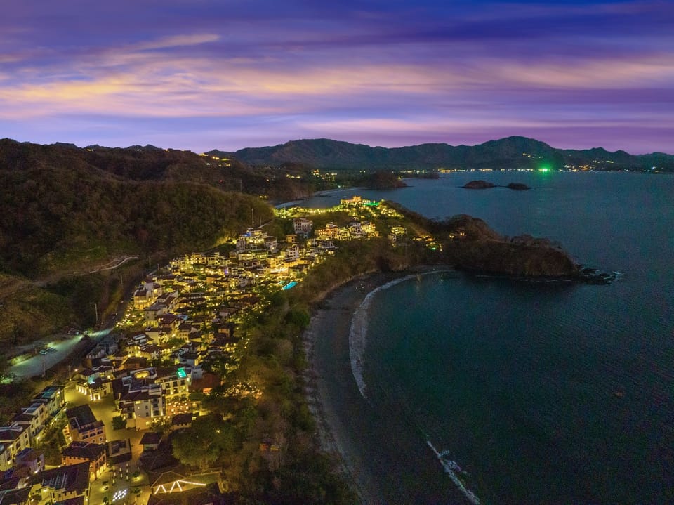 Nighttime in Las Catalinas