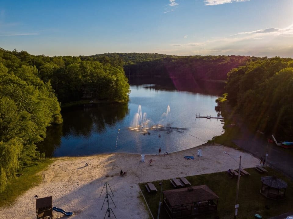 Start your day with a peaceful lakeside sunrise, or unwind with a breathtaking sunset