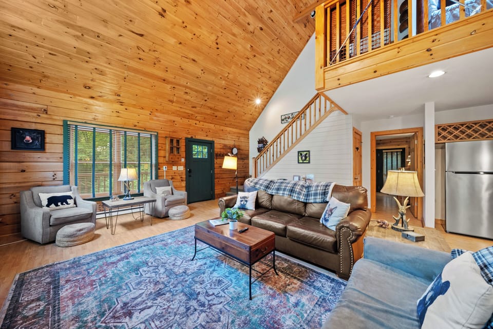 Living Room with Cozy Seating for All