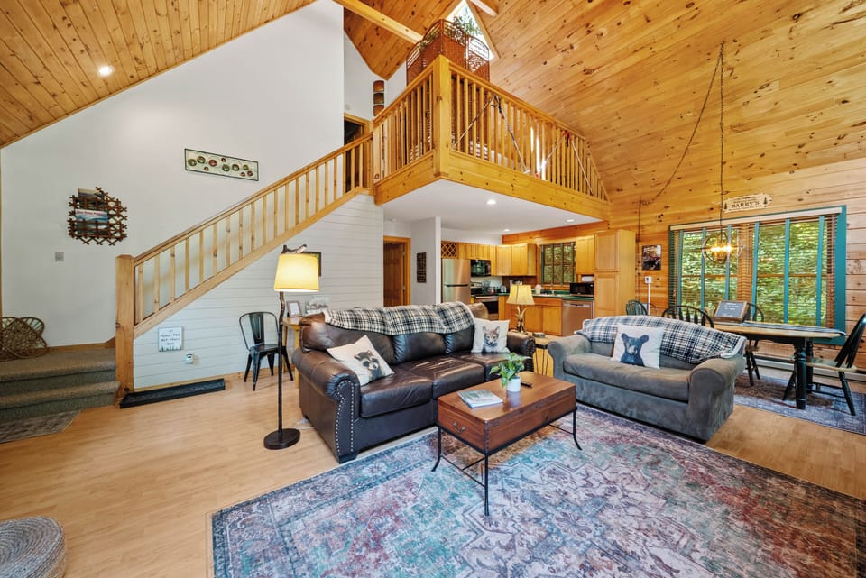 Living Room, Kitchen and Dining