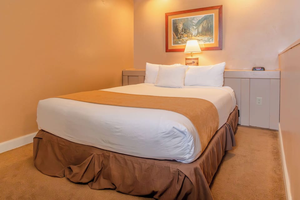 Bedroom. Interior and views may vary based on location and availability.