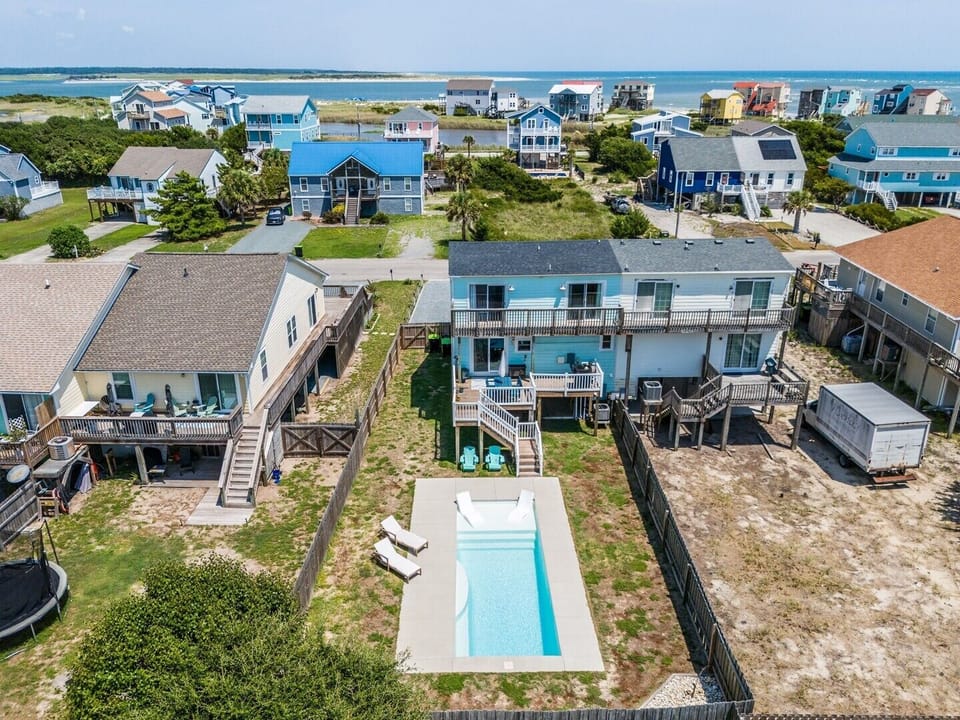 View of Backyard with Pool