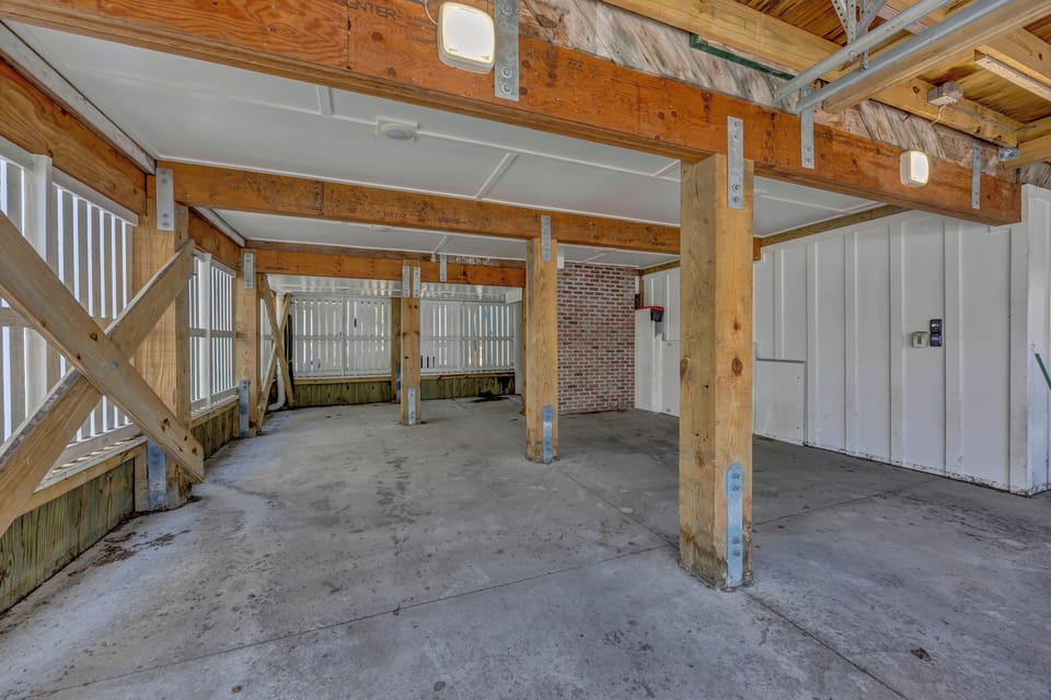 The property includes covered parking with plenty of space to protect your vehicle during your stay.