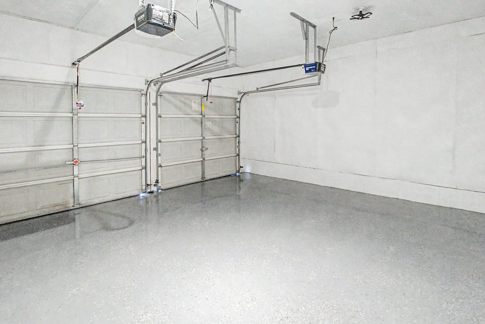 Space is available for up to 2 vehicles in the garage​