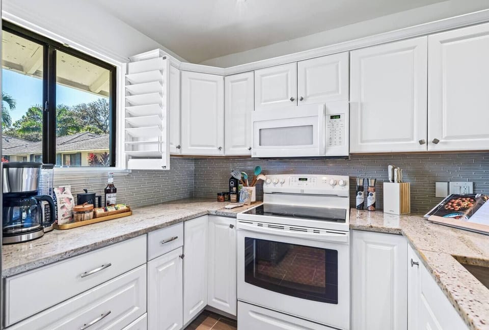 Our fully equipped kitchen has all amenities you need to create a memorable meal. 