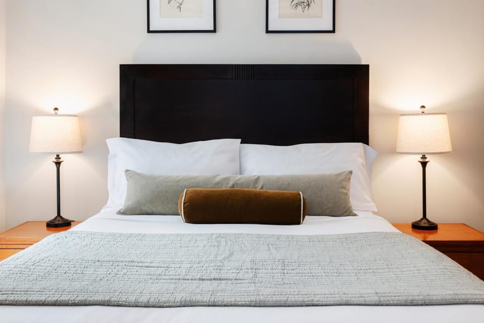 Bedroom. Interior and views may vary based on location and availability.