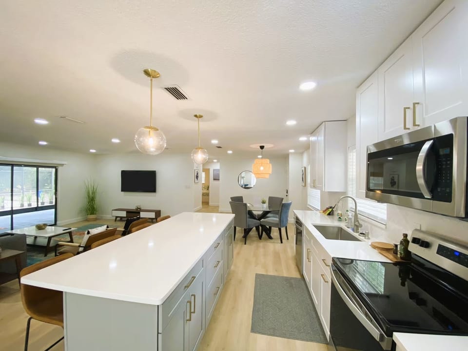 Main house fully equipped kitchen