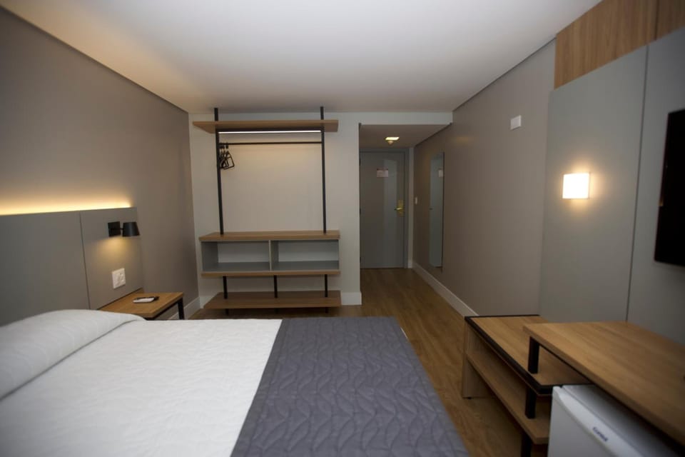 Bedroom. Interior and views may vary based on location and availability.