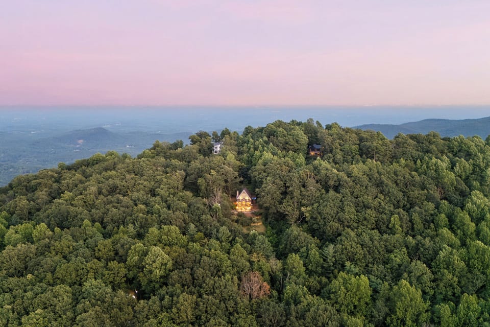 Enjoy the beautiful Blue Ridge Mountains right outside your doorstep.