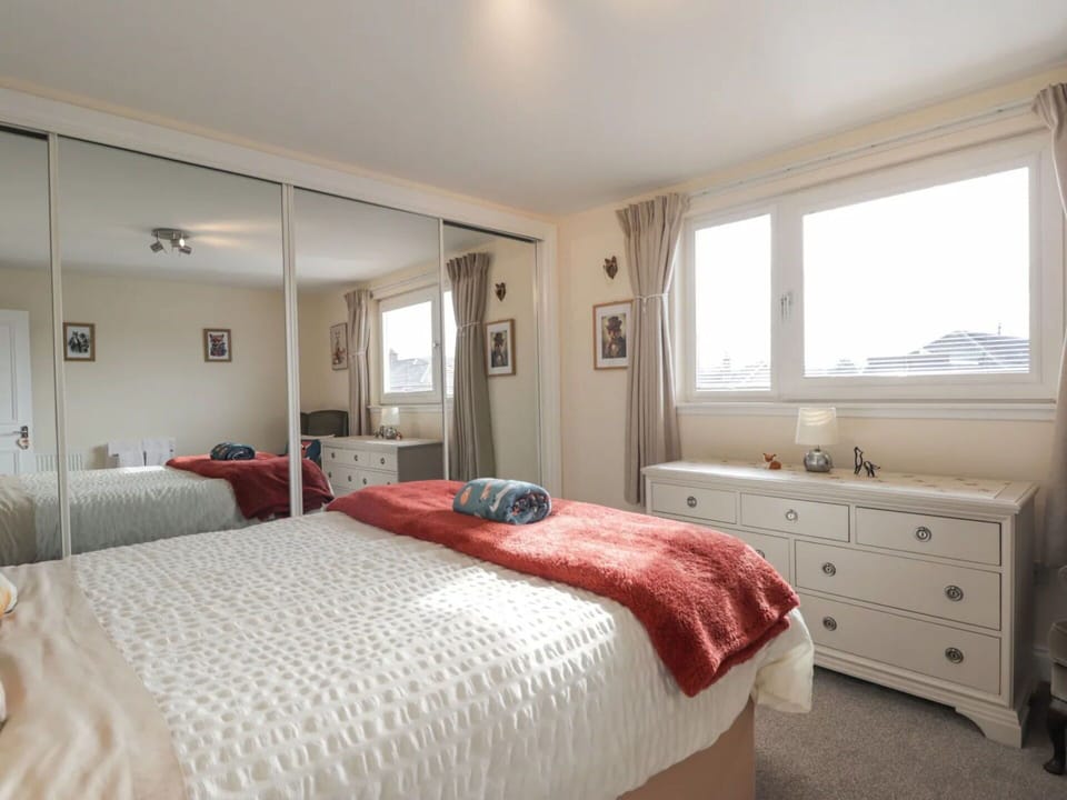 Bed, Furniture, Bedroom, Interior Design, Bedding, Bed Sheet, Ceiling, Wood, Flooring, Linens