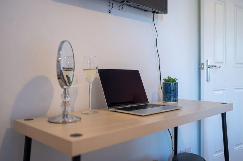 Workspace in bedroom 1