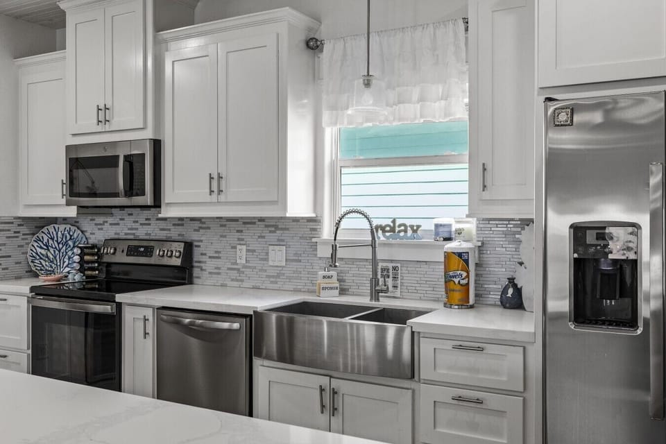 A kitchen perfect for preparing meals for the family