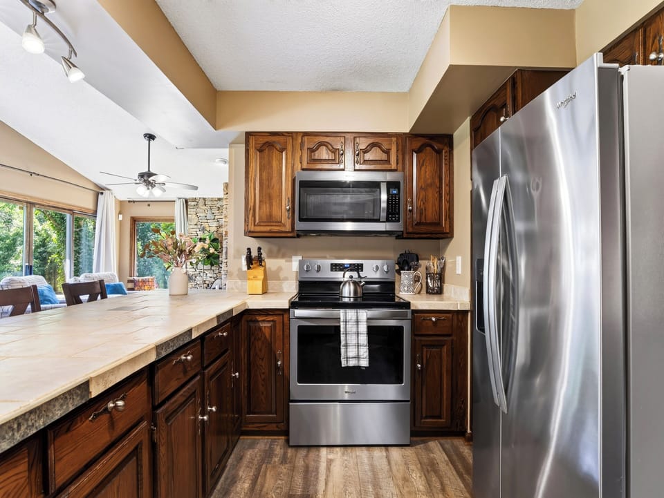 A real kitchen for real meals, not just reheating