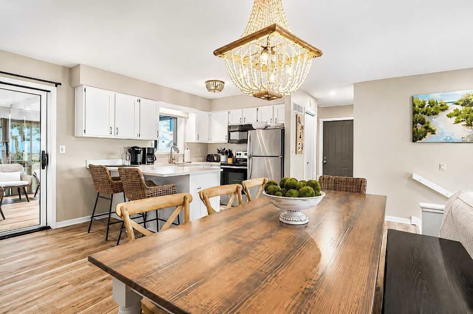 Gather around the table for family dinners and game nights