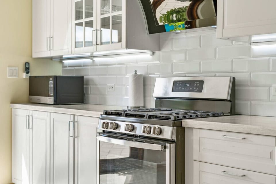 Spacious open kitchen