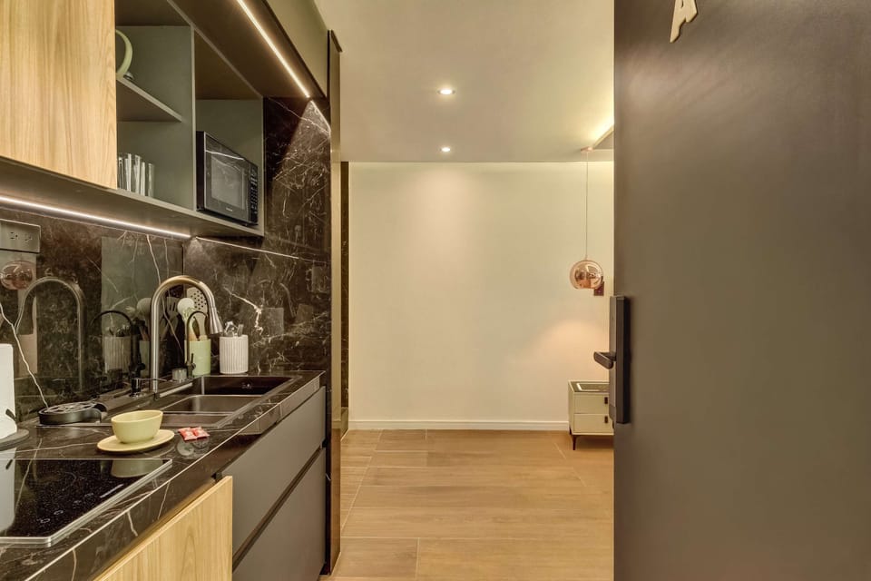 Clean and functional kitchen