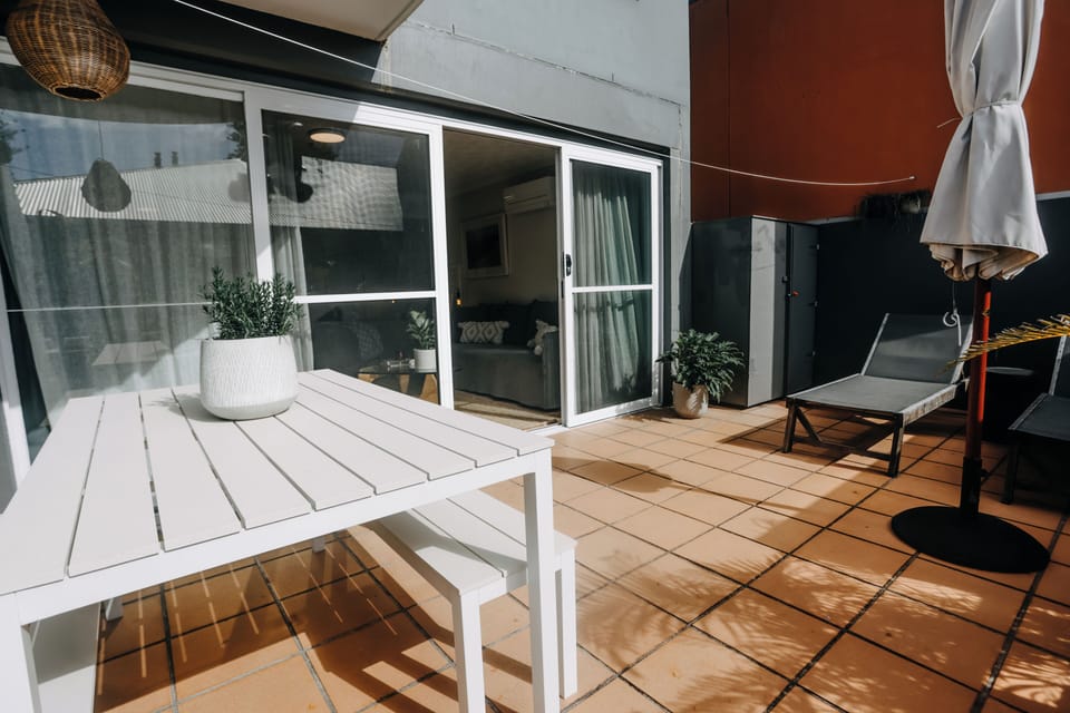 Outside balcony 