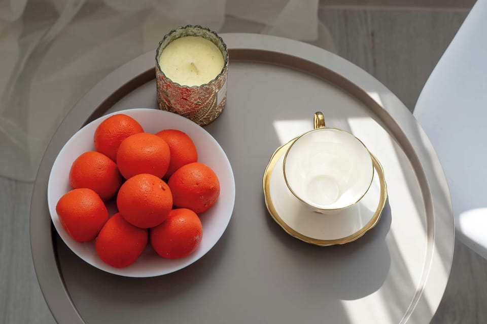 Beautifully arranged table with elegant tableware.