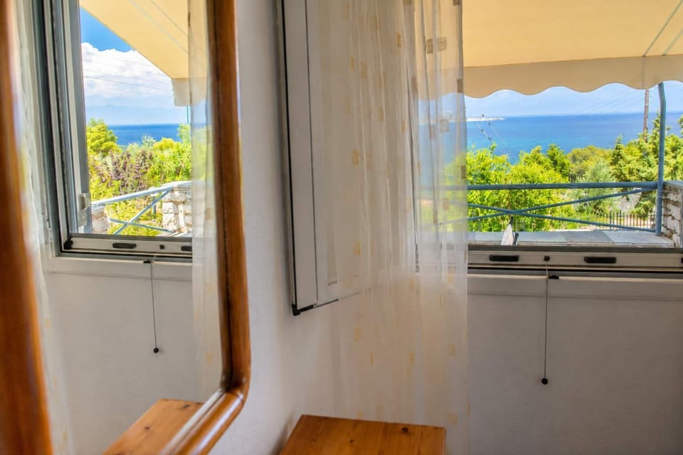 Bedroom 1: Beautiful views outside.