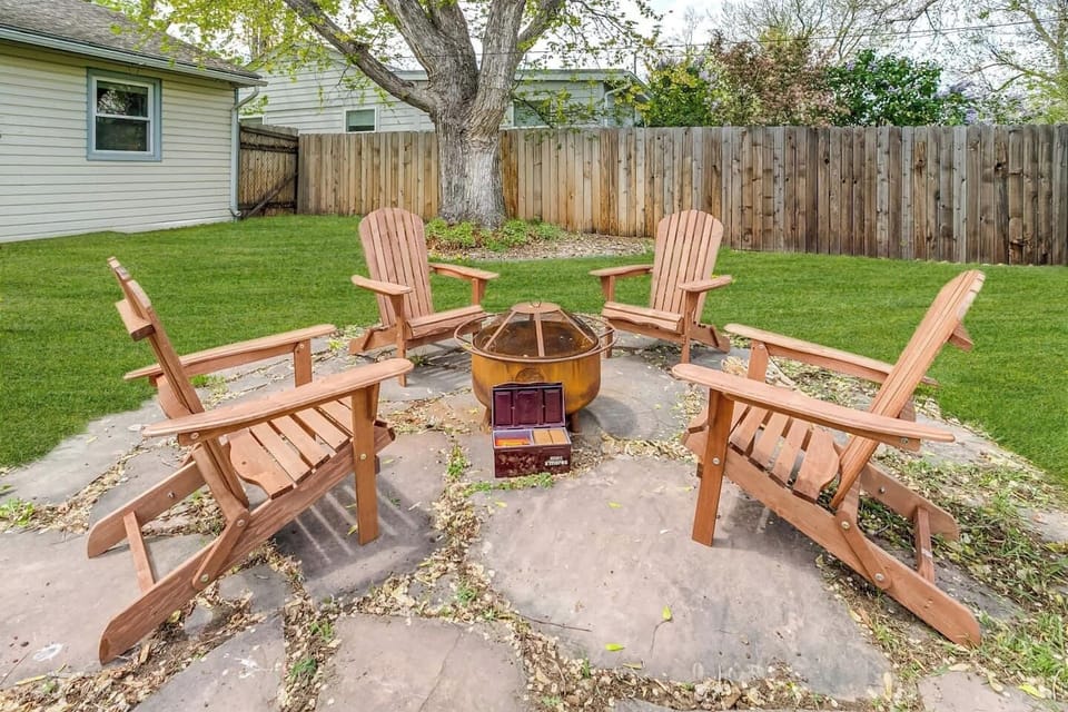 Sit by our firepit in the evenings roasting s'mores and talking about all the adventures of the day!