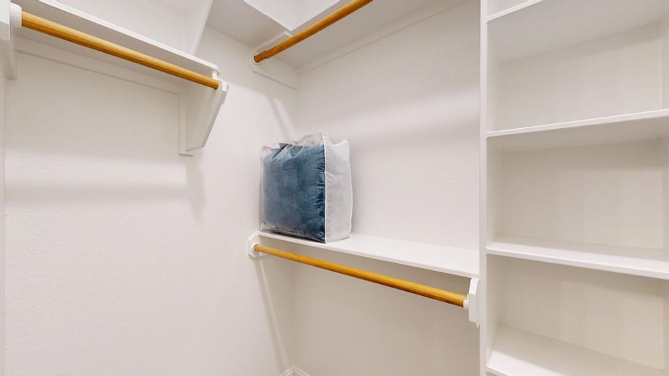 Primary bathroom closet