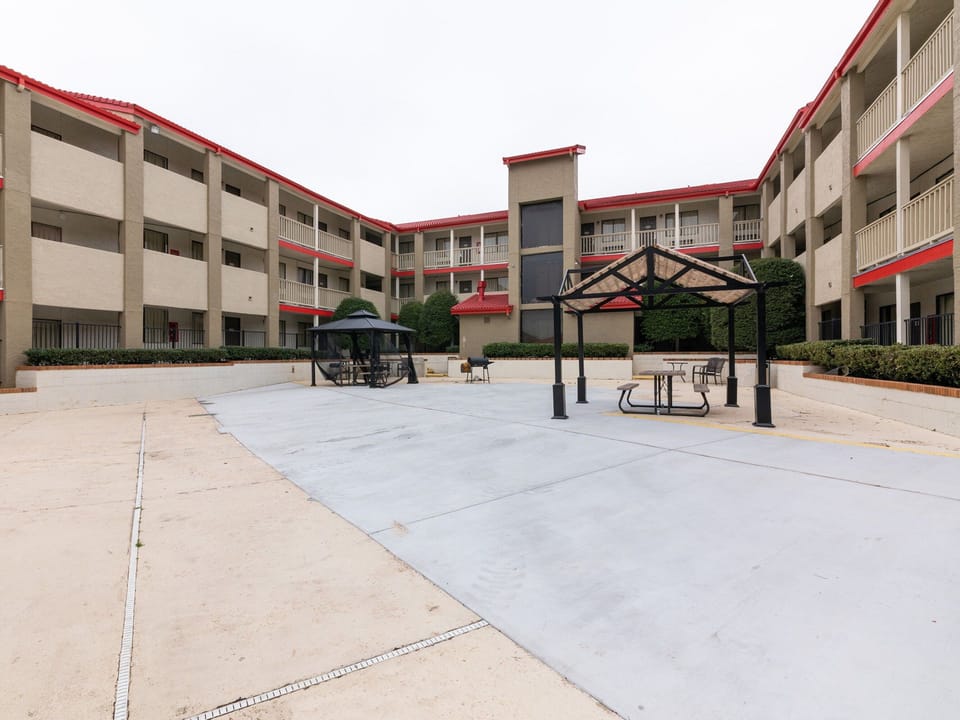 Outdoor seating area
