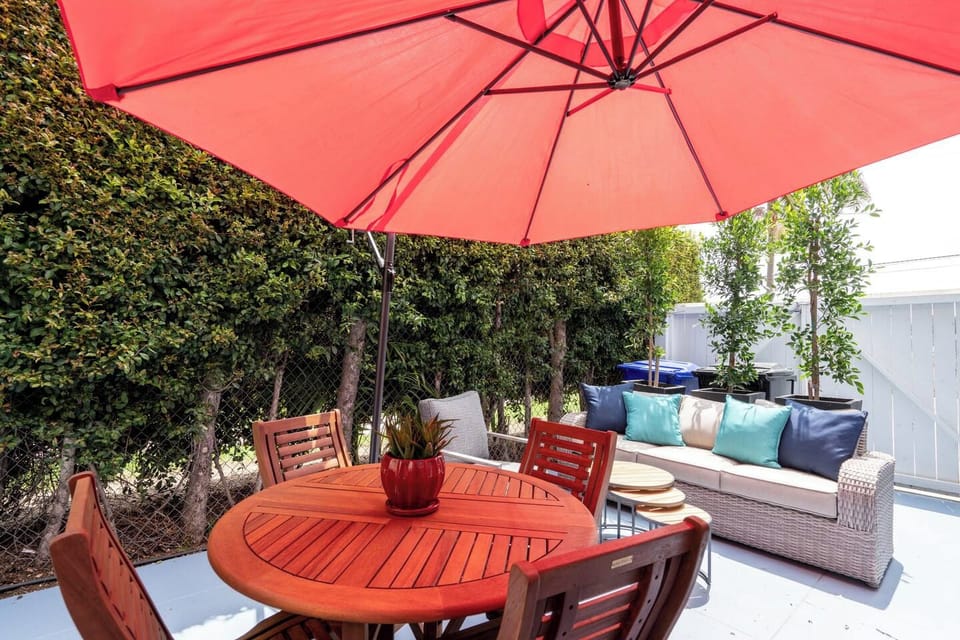 Private patio