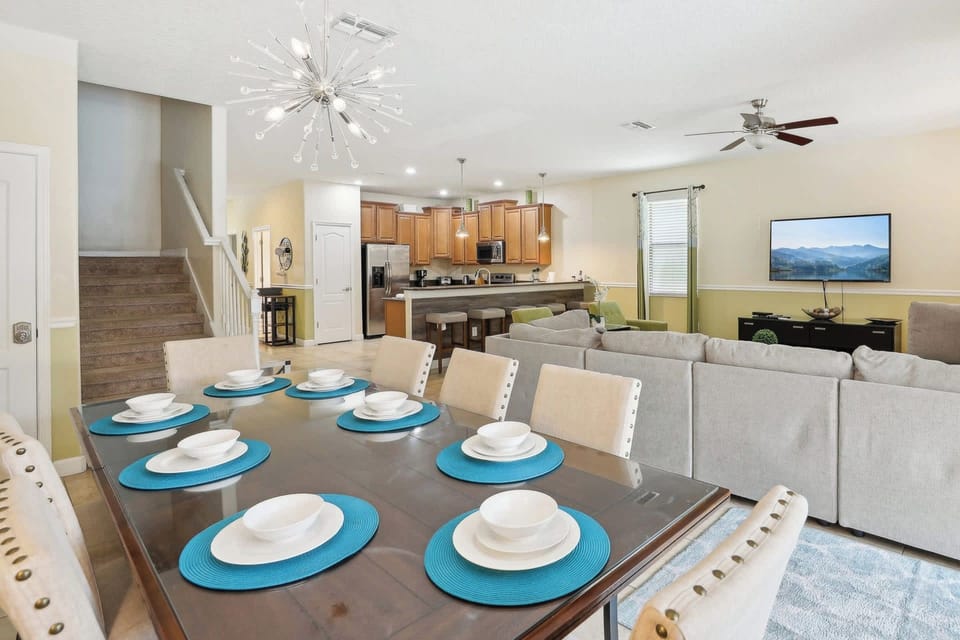 Family dining area