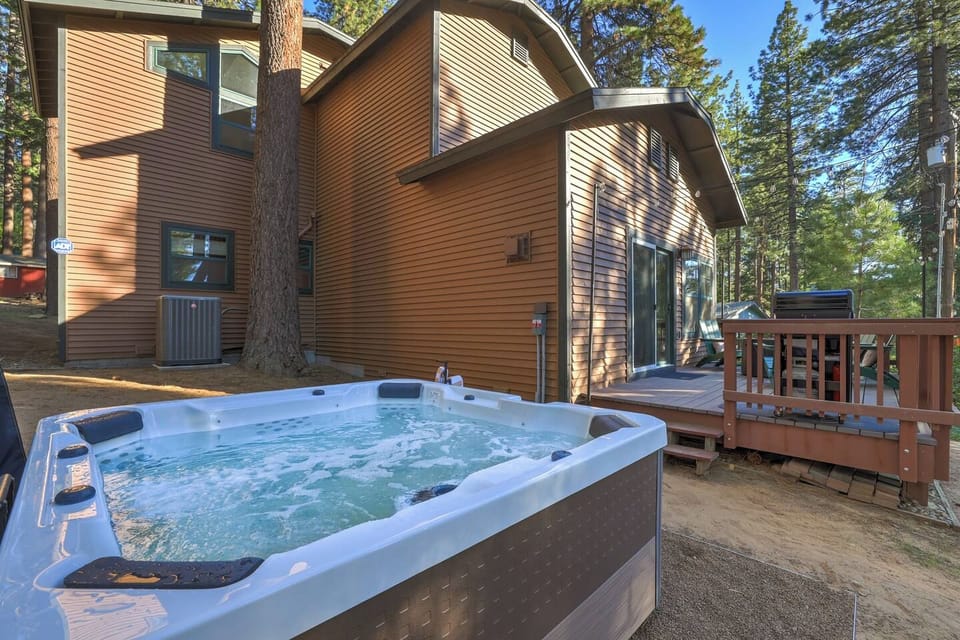 Apres-ski or post-ride relaxation. Nothing beats a warm soak after a full day of mountain adventures.