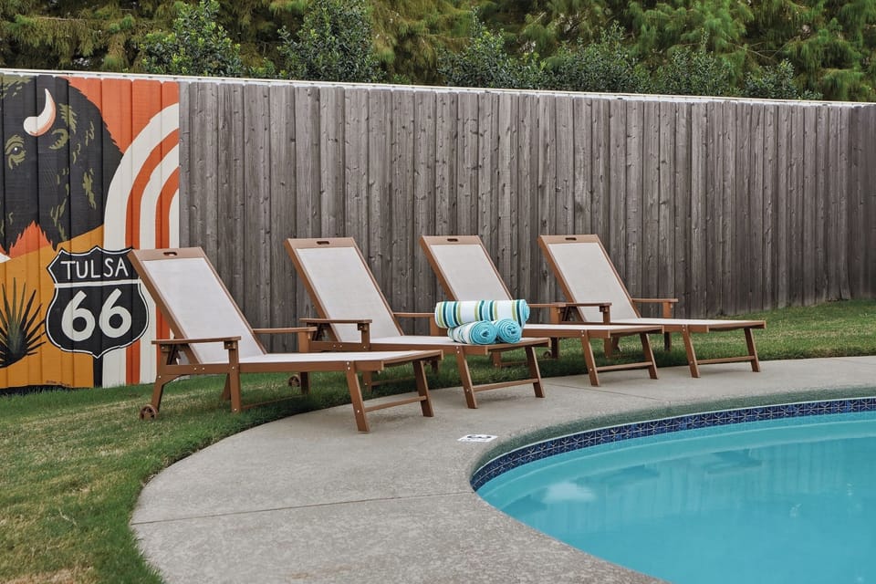 Lounge and relax by the pool